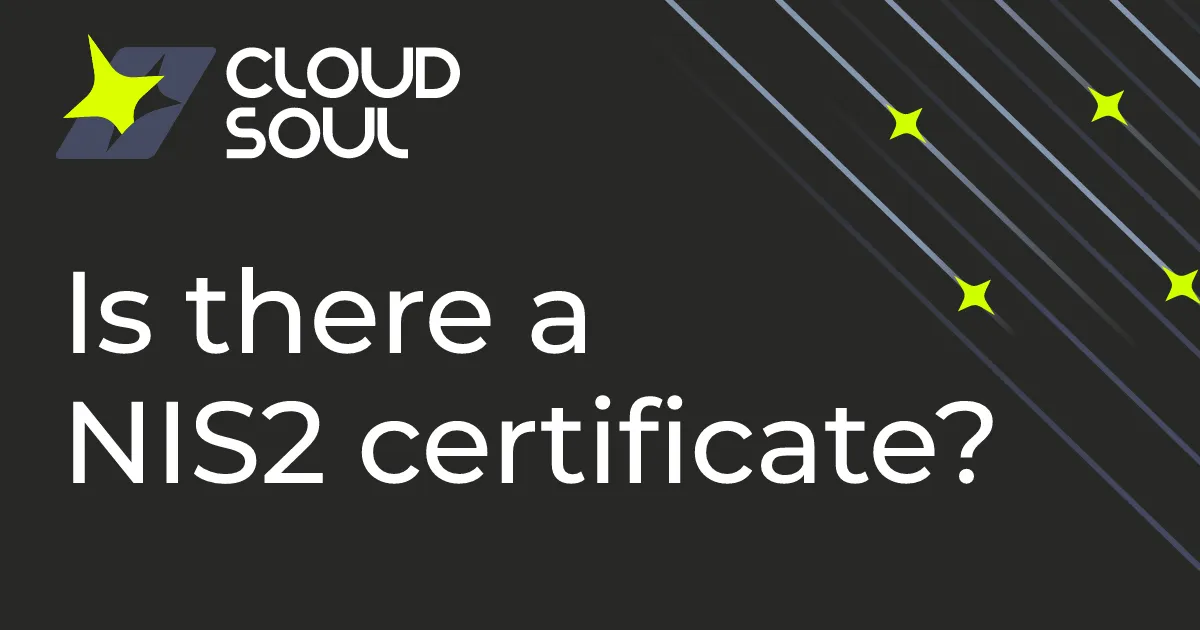Is there a NIS2 certificate?